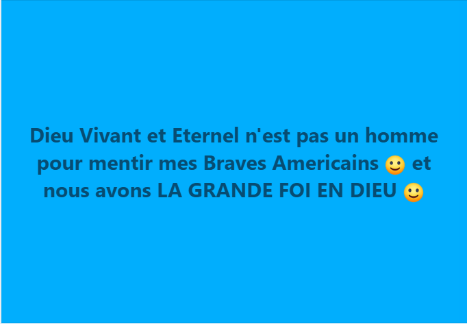 DIEU VIVANT ET ETERNEL NE MENT PAS MON COEUR MARI HAMDAN* ALMAKTOUM* :) NOUS DEVONS FAIRE LA CONFIANCE TOTALE EN DIEU :)