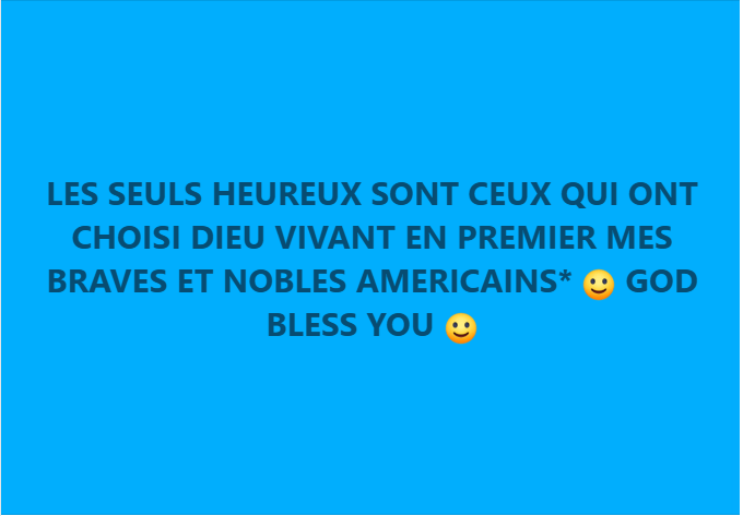 TOUT LE PARADIS APPARTIENT à DIEU VIVANT ET ETERNEL SEULEMENT :)