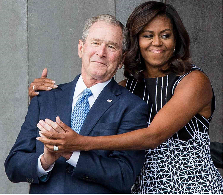 THE GAME OF LIFE OF MICHELLE* OBAMA AND W* BUSH* :) MY LOVELY AMERICANS* ALWAYS WIN :)