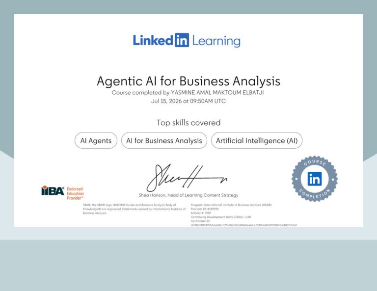 AGENTIC AI FOR BUSINESS ANALYSIS :)