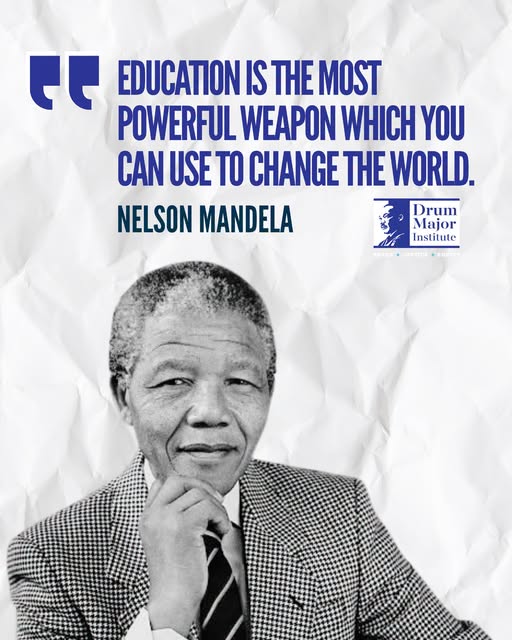 EDUCATION IS THE MOST POWERFUL WEAPON MY LOVELY AMERICANS* :)