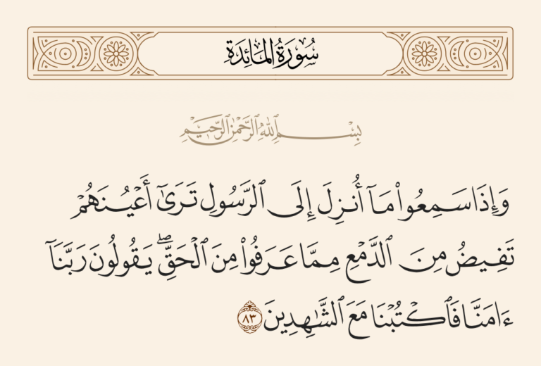 تفيض أعينهم من الدمع :) LES NOBLES CHRETIENS* SONT DES BRAVES :)