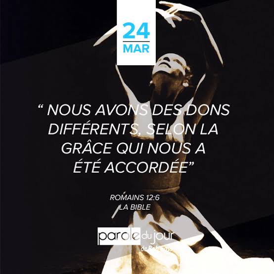 NOUS AVONS DES TALENTS DIFFERENTS DE DIEU VIVANT MES NOBLES AMERICAINS* :)